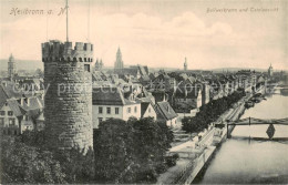 73820324 Heilbronn Neckar Bollwerkturm Und Totalansicht Heilbronn Neckar - Heilbronn