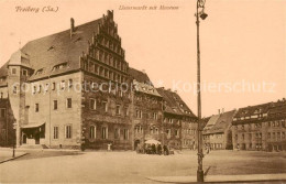 73820199 Freiberg  Sachsen Untermarkt Mit Museum  - Freiberg (Sachsen)