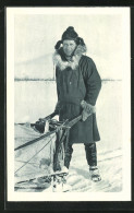 AK Missionaire En Voyage Chez Les Esquimaux De L`Océan Arctique, Missionar Am Polarkreis  - Sonstige & Ohne Zuordnung
