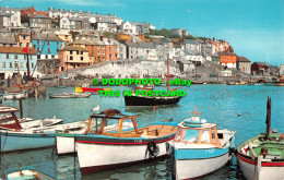 R523853 Mevagissey. The Harbour. Photo Precision. Colourmaster International - World