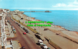 R523895 Worthing. West Promenade And Beach. Postcard - World