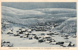 73819827 Riesengebirge_Krkonose_Karkonosze Blick Von Krummhuebel Mit Teichraende - Tsjechië