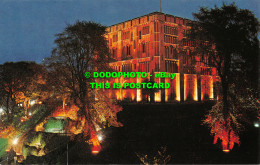 R523954 Norwich Castle. Floodlit. Jarrold. Postcard - World