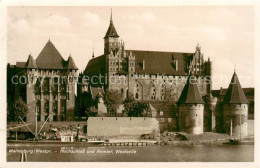 73819776 Marienburg  Westpreussen Malbork PL Hochschloss Und Remter Westseite  - Pologne