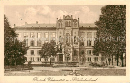 73819581 Rostock Universitaet Mit Bluecherdenkmal  - Rostock