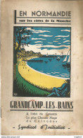 JV / LIVRET TOURISTIQUE GRANDCAMP-LES-BAINS Calvados NORMANDIE Syndicat Initiative - Toeristische Brochures