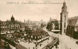 73819485 Frankfurt Main Hauptwache Mit Blick Auf Zeil Und Katharinenkirche Feldp - Frankfurt A. Main