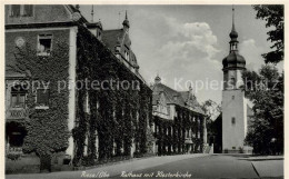 73819142 Riesa Sachsen Rathaus Mit Klosterkirche Riesa Sachsen - Riesa