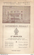 PROGRAMME Cinéma Ancien 1959 GRENELLE GAUMONT CETTE SACREE GAMINE Brigitte BARDOT Bretonnière Bussières FABIAN - Programmes