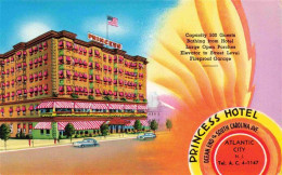 73973348 Atlantic_City_New_Jersey_USA Princess Hotel Illustration - Autres & Non Classés