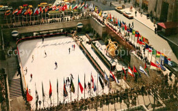 73763777 New_York_City Rockefeller Plaza Skating Rink - Sonstige & Ohne Zuordnung