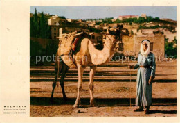 73520736 Nazareth Israel Beduine Mit Kamel Nazareth Israel - Israël