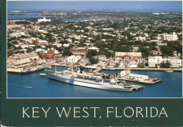 72238582 Key_West Steamer Veracruz Port Aerial View - Otros & Sin Clasificación