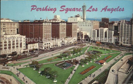 72230890 Los_Angeles_California Pershing Square Showing Biltmore Hotel  - Other & Unclassified