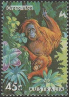 AUSTRALIA - USED 1994 45c Zoo's - Orang-Utan - Gebruikt