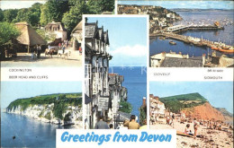 72230860 Devon Exeter Cockington Clovelly Brixham Sidmouth  Devon Exeter - Andere & Zonder Classificatie