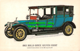 R524407 1912. Rolls Royce Silver Ghost. Landaulet Body By Barker. Car No. 2069. - Monde