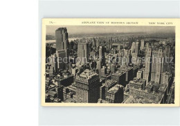 72224488 New_York_City Fliegeraufnahme Midtown Section  - Altri & Non Classificati