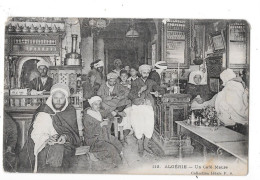 ALGERIE -  Un Café Maure - TOUL 7 - - Scènes & Types