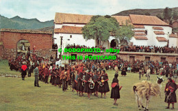 R524447 Chinchero. Peru. Religious Procession In Front Of Church. Plastichrome. - World