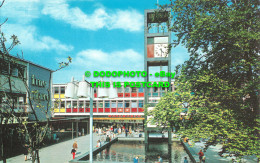 R524453 Town Square And Clock Tower. Stevenage. Colourmaster International. Prec - World