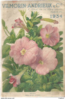 M12 Cpa / Superbe CATALOGUE VILMORIN-ANDRIEUX 1934 Graines Légumes Fleurs Plantes 200 Pages !!! Jardinage - Reclame