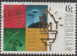 AUSTRALIA - USED 1996 45c Atlanta/Sydney Handover - Used Stamps