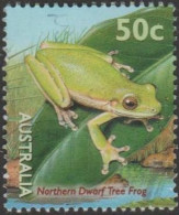 AUSTRALIA - USED 1999 50c Small Pond - Roth's Tree Frog - Used Stamps