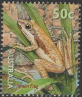 AUSTRALIA - USED 1999 50c Small Pond - Javelin Frog - Gebraucht