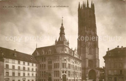 13298368 Fribourg FR Banque D`Etat Et Cathedral Fribourg FR - Autres & Non Classés