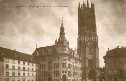 13298368 Fribourg FR Banque D`Etat Et Cathedral Fribourg FR - Otros & Sin Clasificación