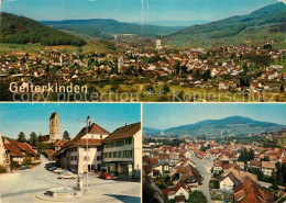 13298160 Gelterkinden Panorama Ortszentrum Blick Zur Kirche Gelterkinden - Altri & Non Classificati