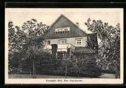 AK Bad Oeynhausen, Elisabeth-Stift Mit Garten  - Bad Oeynhausen