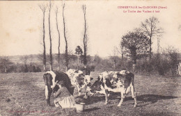 CORNEVILLE LES CLOCHES    ,,la Traite Des Vaches à Lait - Autres & Non Classés