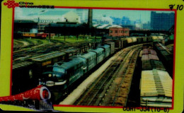 TELECARTE ETRANGERE.....TRAINS. - Eisenbahnen