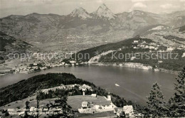 13297171 Seelisberg UR Fliegeraufnahme Mit Brunnen Morschach Schwyz Und Mythen S - Otros & Sin Clasificación