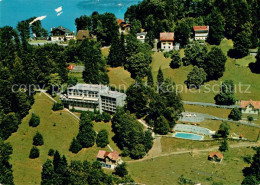 13290641 Buergenstock Fliegeraufnahme Hotel Waldheim Mit Schwimmbad Buergenstock - Andere & Zonder Classificatie