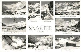 13278148 Saas-Fee Alllinhorn Alphubel Taeschhorn Kappelenweg Gondelbahn Britania - Other & Unclassified