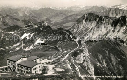 13278141 Rochers De Naye Fliegeraufnahme Mit Hotel Rochers De Naye - Andere & Zonder Classificatie