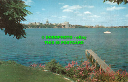 R524530 Wis. Madison. The Skyline Of Central Madison With Wisconsin State Capito - Monde