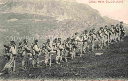 13273561 St Gotthard Militaria, WK1, Schweiz, Narschkolonie St Gotthard - Sonstige & Ohne Zuordnung