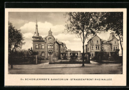 AK Bad Godesberg, Dr. R. Schorlemmer`s Sanatorium, Rheinallee  - Other & Unclassified