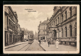 AK Paderborn, Westernstrasse, Strassenbahn  - Paderborn