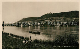 13263363 Stein Rhein Uferpartie Am Rhein Mit Blick Zum Schloss Hohenklingen Stei - Other & Unclassified