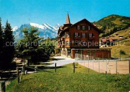 13247491 Muerren BE Hotel Jungfrau Mit Tschingelhorn Gspaltenhorn Muerren BE - Autres & Non Classés