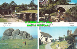 R524941 Dartmoor. Clapper Bridge. Haytor Rocks. Harvey Barton. Multi View - Wereld