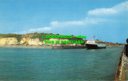 R524946 Newhaven Harbour And Cross Channel Steamer. Shoesmith And Etheridge. Nor - World