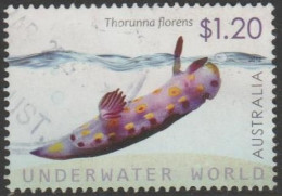 AUSTRALIA - USED 2012 $1.20 Under World Wonders - Nudibranches - Thorunna Florens - Usati