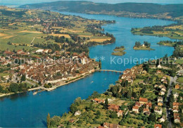 13240793 Stein Rhein Fliegeraufnahme Mit Untersee  Stein Rhein - Andere & Zonder Classificatie