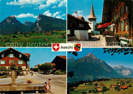 13240718 Aeschi BE Restaurant Sternen Niesen Dorfstrasse Rothorn Niederhorn Aesc - Autres & Non Classés